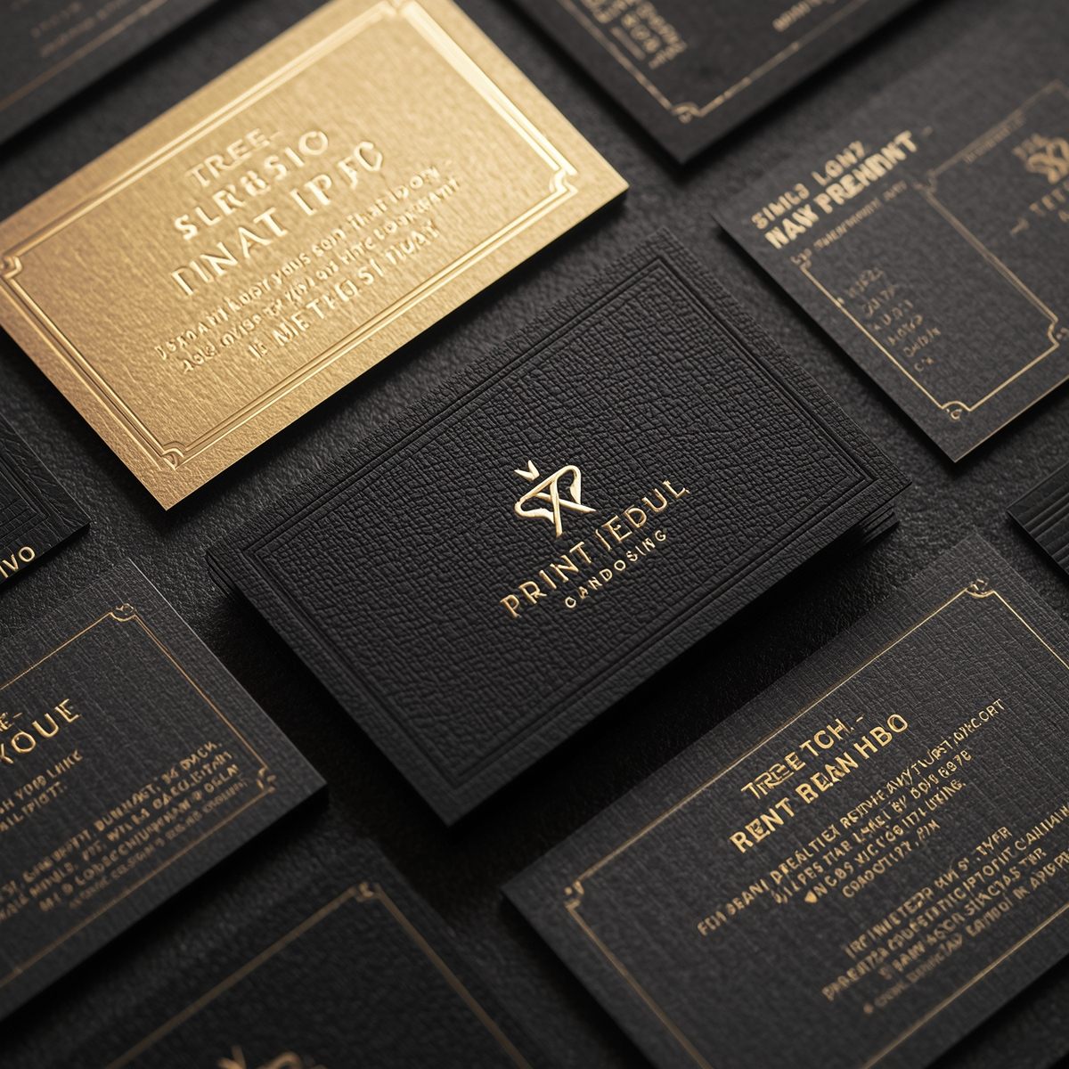 Originalartgift portfolio sample - luxury business cards